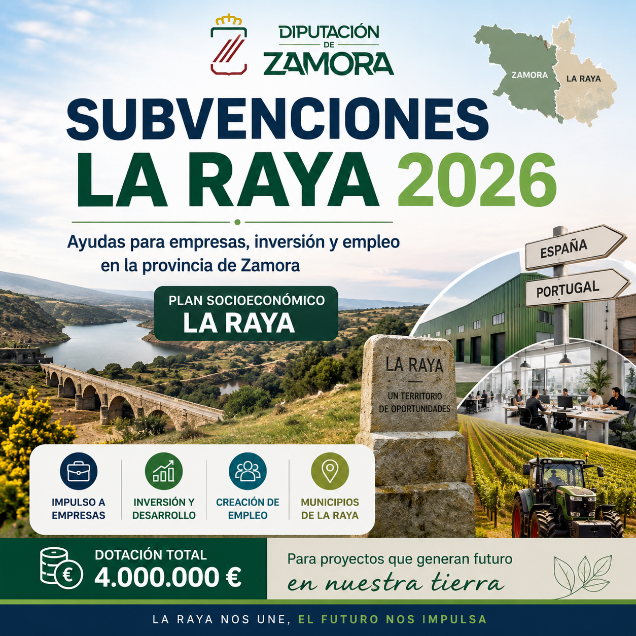 LA RAYA DIPUTACION ZAMORA